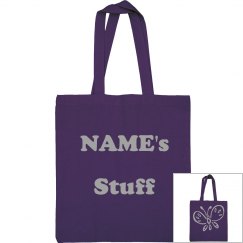 Butterfly bag - personalized