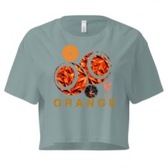 Ladies Festival Cali Crop Top Tee