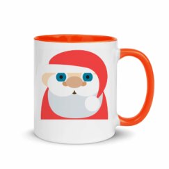 11oz Ceramic Mug with Color Inside