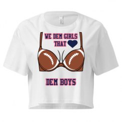 Ladies Festival Cali Crop Top Tee