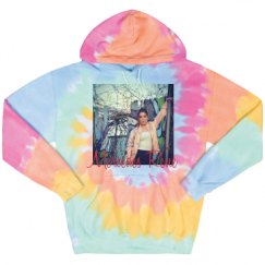 Unisex Tie-Dye Fleece Hoodie