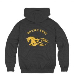 WILD & FREE UNISEX HOODIE