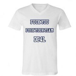 Unisex V-Neck Jersey Tee