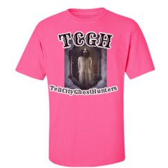 Unisex Ultra Cotton Safety Neon Crewneck Tee