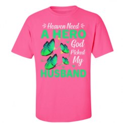 Unisex Ultra Cotton Safety Neon Crewneck Tee