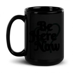15oz Black Glossy Mug