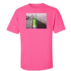 Unisex Ultra Cotton Safety Neon Crewneck Tee