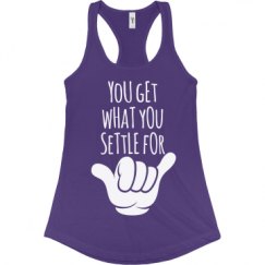 Ladies Slim Fit Racerback Tank Top