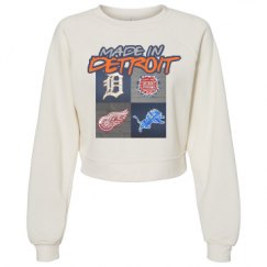 Women's Raglan Pullover Fleece