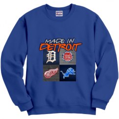 Unisex Film and Foil Crewneck Sweatshirt