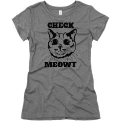 Ladies Slim Fit Super Soft Triblend Tee