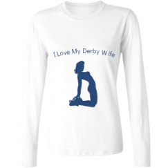 Ladies Relaxed Fit Basic Long Sleeve Tee