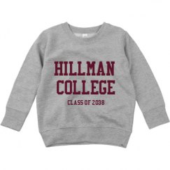 Toddler Crewneck Basic Promo Sweatshirt