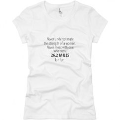 Ladies Slim Fit Basic Promo Jersey Tee
