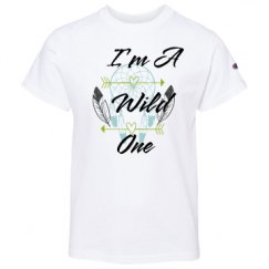 Youth Champion Short Sleeve Tagless Tee