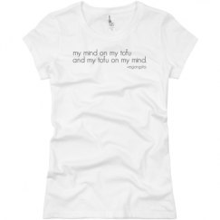 Ladies Slim Fit Basic Promo Jersey Tee