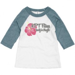Toddler 3/4 Sleeve Raglan Tee