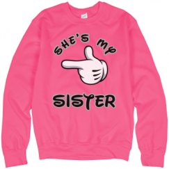 Unisex Neon Crewneck Sweatshirt