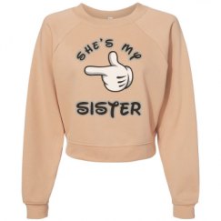 Women's Raglan Pullover Fleece