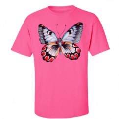 Unisex Ultra Cotton Safety Neon Crewneck Tee