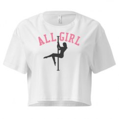 Ladies Festival Cali Crop Top Tee