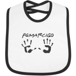 Infant Contrast Trim Bib