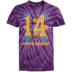 Youth Tie-Dye Cyclone Pinwheel Tee