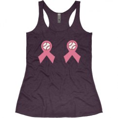 Ladies Slim Fit Super Soft Racerback Triblend Tank