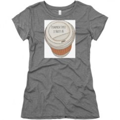 Ladies Slim Fit Super Soft Triblend Tee