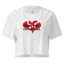 Ladies Festival Cali Crop Top Tee