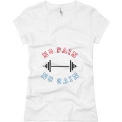 Ladies Slim Fit Basic Promo Jersey Tee