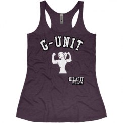 Ladies Slim Fit Super Soft Racerback Triblend Tank