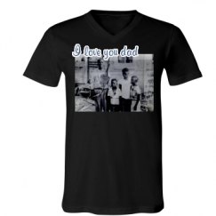 Unisex V-Neck Jersey Tee