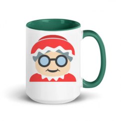 15oz Ceramic Mug with Color Inside