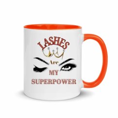 11oz Ceramic Mug with Color Inside