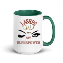 15oz Ceramic Mug with Color Inside