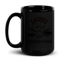 15oz Black Glossy Mug
