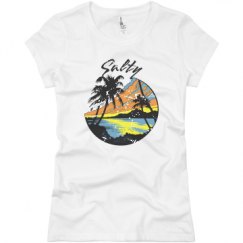 Ladies Slim Fit Basic Promo Jersey Tee