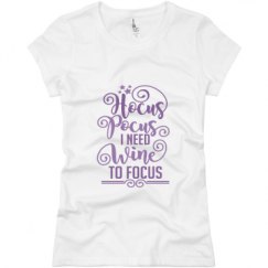 Ladies Slim Fit Basic Promo Jersey Tee