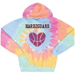 Unisex Tie-Dye Fleece Hoodie