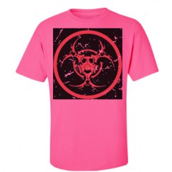 Unisex Ultra Cotton Safety Neon Crewneck Tee