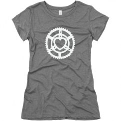 Ladies Slim Fit Super Soft Triblend Tee