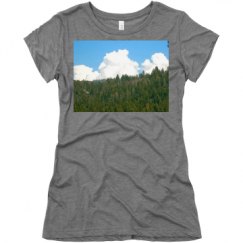 Ladies Slim Fit Super Soft Triblend Tee