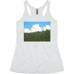 Ladies Slim Fit Super Soft Racerback Triblend Tank