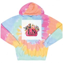 Unisex Tie-Dye Fleece Hoodie