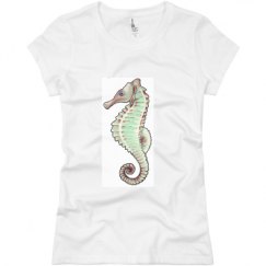 Ladies Slim Fit Basic Promo Jersey Tee