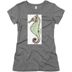 Ladies Slim Fit Super Soft Triblend Tee