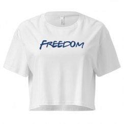 Ladies Festival Cali Crop Top Tee