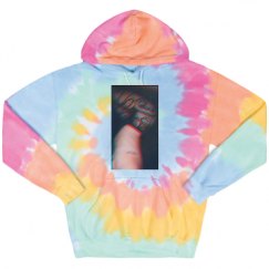 Unisex Tie-Dye Fleece Hoodie