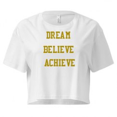 Ladies Festival Cali Crop Top Tee